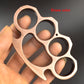 Thickened colorful-Brass Knuckle Duster Defense Window Breaker Fitness Training Boxing Combat Protective Gear EDC Tool
