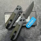 Outdoor Saber Benchmade 430BK Folding Knife Nylon Fiber Handle D2 Blade Camping Security Defense Pocket Knives EDC Tool