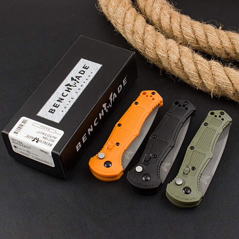 Mini Benchmade 9070 9071 Tactical Folding Knife Outdoor Hunting Pocket Knives Pocket EDC Tool