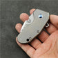 Mini BENCHMADE 756 Titanium Alloy Folding Knife M390 Blade Pocket Military Knives Defenses Small EDC Tool
