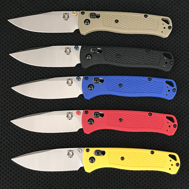 LIOME 535 Tactical Folding Knife Fiber Handle Outdoor Camping Safety-defend Tool Hunting Survival Pocket Knives EDC
