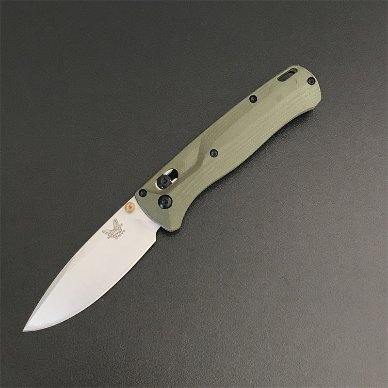 G10 Handle Benchmade 535 Bugout Folding Knife Camping Survival Safety Defense Pocket Knives EDC Tool