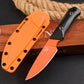 Black Pattern Handle Benchmade 15600 Fixed Blade Knife Red Blade Outdoor Camping Hunting Tactical Knives