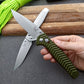 Aluminum Handle Benchmade 781 Folding Knife D2 Blade Outdoor Tactical Camping Self Defense Safety Pocket Knives EDC Tool
