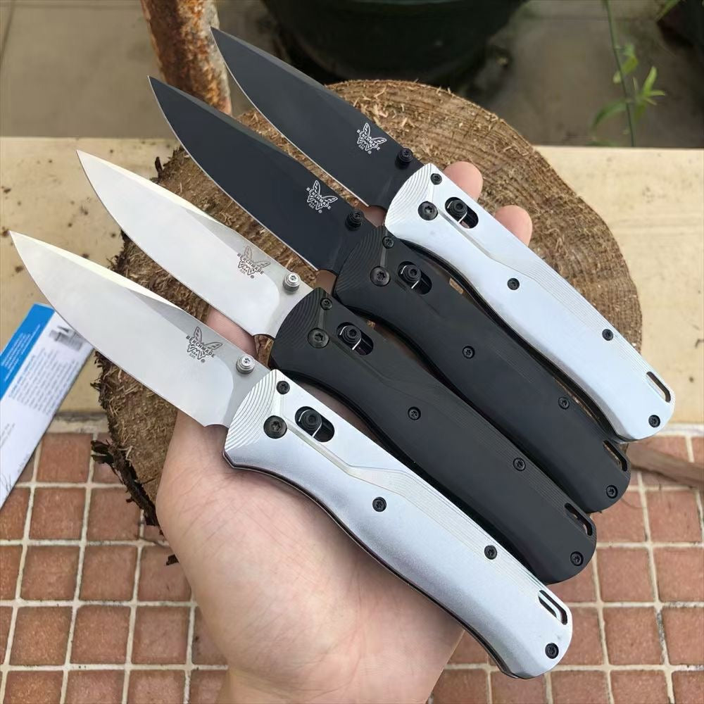 Outdoor Benchmade 535 Bugout Folding Knife Aluminum Handle Camping Safe Lifesaving Pocket Military Knives