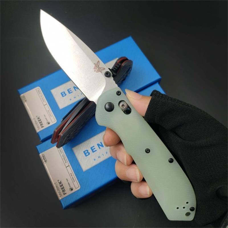 CMP-M4 Blade Benchmade 560 Axis Folding Knife High Hardness  G10 Handle Outdoor Camping Tactical Safety Self-defense Pocket Knives