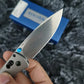Titanium Alloy Handle Benchmade 535 Bugout Folding Knife D2 Blade Stone Wash Outdoor Safety Pocket Knives EDC Tool
