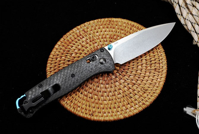 Carbon Fiber Handle Benchmade 535 Bugout Tactical Folding Knife Outdoor Safety-defend Pocket Military Knives Pocket EDC