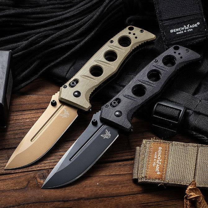 Benchmade 275 Folding Knife D2 Blade G10 Handle Outdoor Wilderness Tactical Pocket Knife