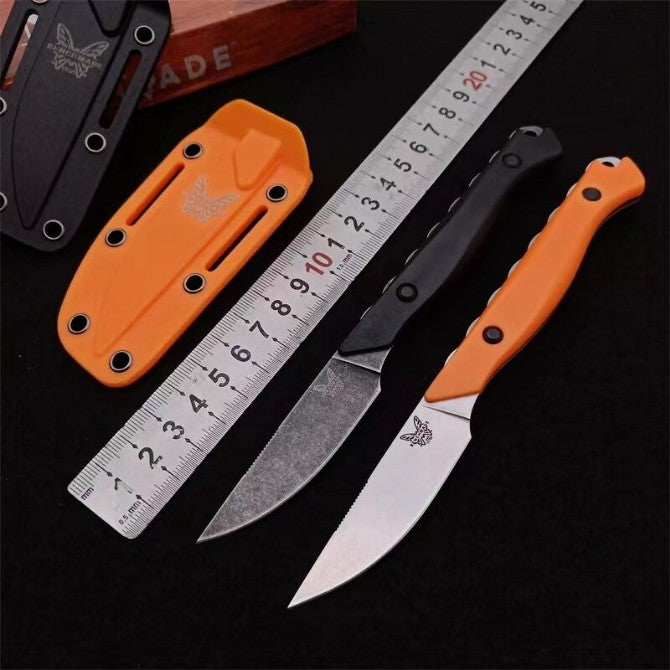 Outdoor Tactical Benchmade 15700 Fixed Blade Knife Camping Safety Hunting Pocket Backpack Straight Knives Portable EDC Tool