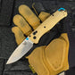 Copper Handle Benchmade 535 Bugout Axis Folding Knife Outdoor Tactical Security Defense Camping Fishing Hunting Pocket Knives EDC Tool