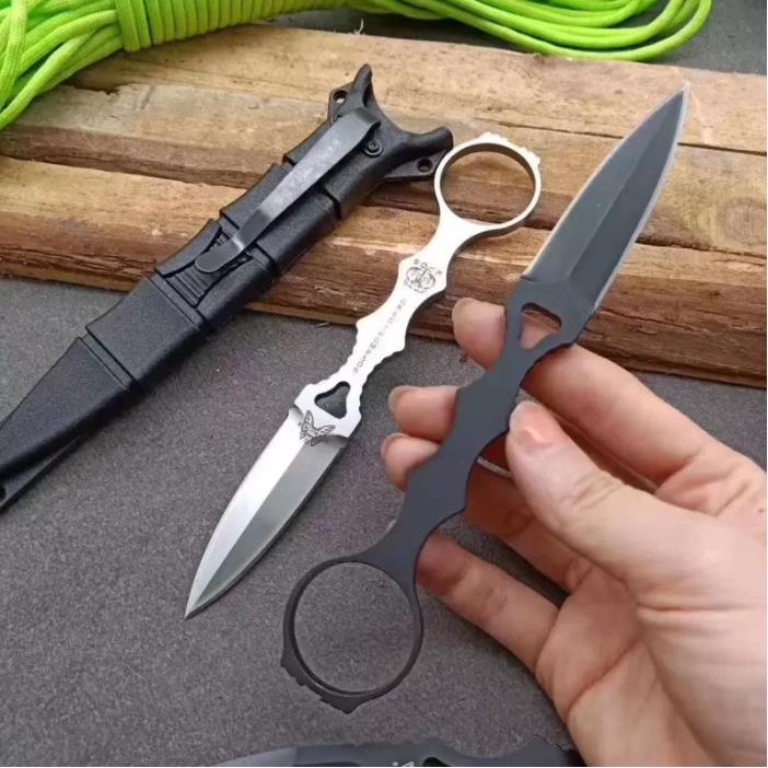 Camping Tactical Benchmade 176 Fixed Blade Knife Outdoor Fishing Hunting Pocket EDC Tool Safety Pocket Knives