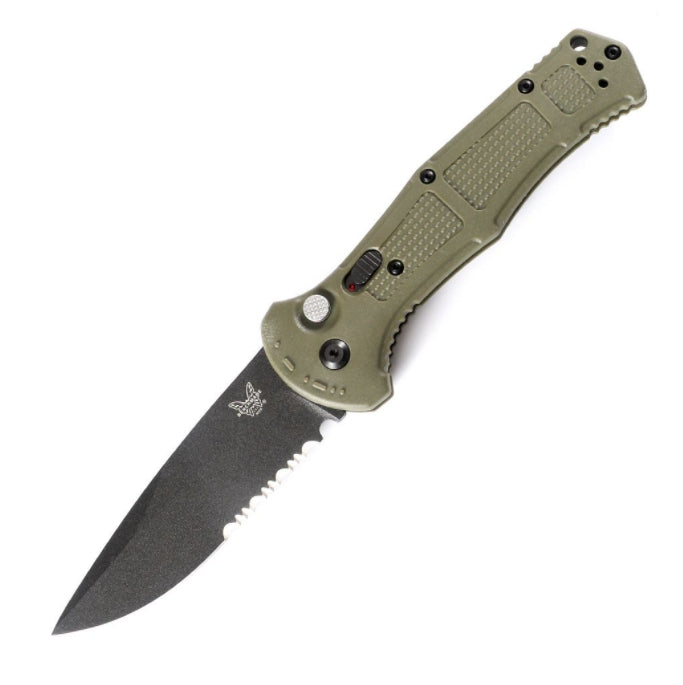 Outdoor Benchmade 9070 Folding Knife D2 Blade Nylon Fiber Handle Camping  Fishing Saber Tactical Pocket Knives