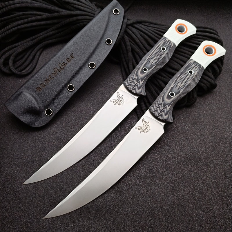 Benchmade 15500 Fixed Blade Knife 6.08" S45VN Blade G10 Handle Outdoor Camping Hunting Survival Tactical Knives