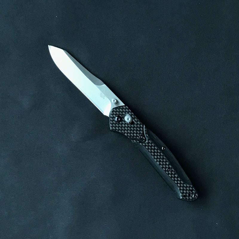 Benchmade 940 OSBORNE Folding Knife Carbon Fiber Handle 440C Blade Outdoor Tactical  Safety Defense Pocket Military Knives EDC Tool