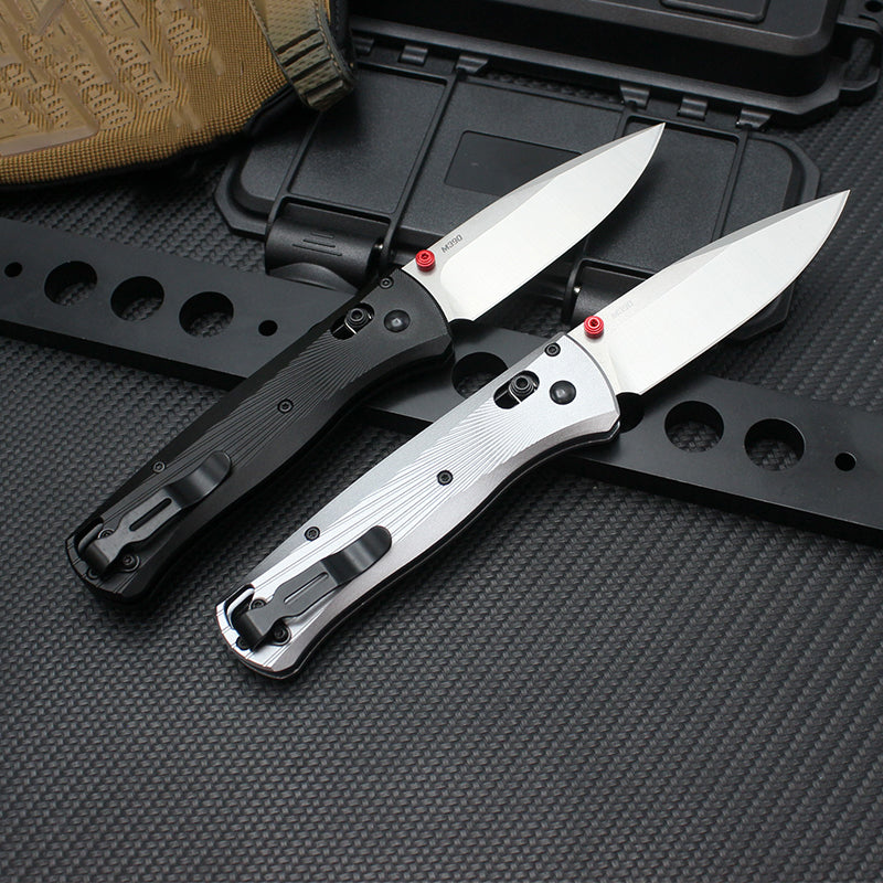M390 Blade Benchmade 535 Bugout Folding Knife Aluminum Handle Outdoor Safety-defend Pocket Military Knives EDC Tool