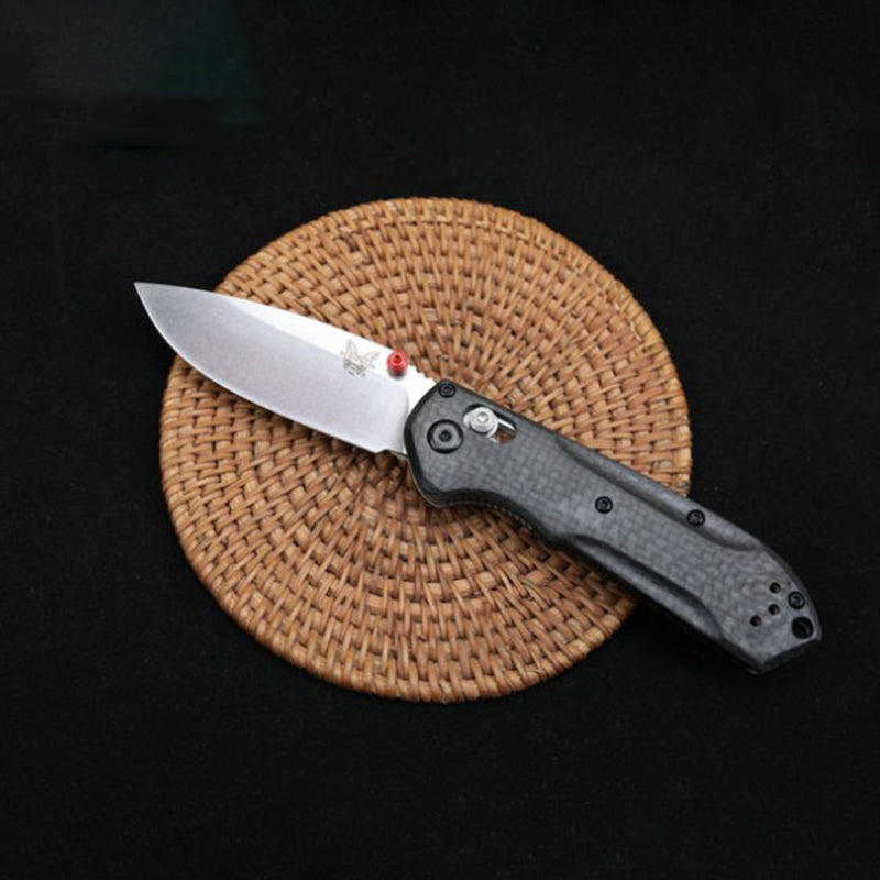 Carbon Fiber Handle Benchmade 565 Axis Folding Knife Outdoor High Quality Camping Safety Defense Pocket Military Knives EDC Tool