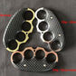 Clip-Brass Knuckle Duster Defense Window Breaker Fitness Training Boxing Combat Protective Gear EDC Tool