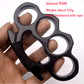 Classic iron-Brass Knuckle Duster Defense Window Breaker Fitness Training Boxing Combat Protective Gear EDC Tool