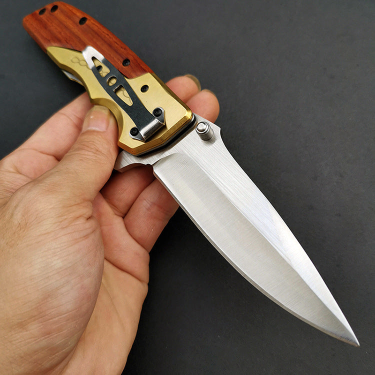Browning Outdoor Camping Tactical Folding Knife  Survival Security Defense Pocket Military Knives Portable EDC Tool