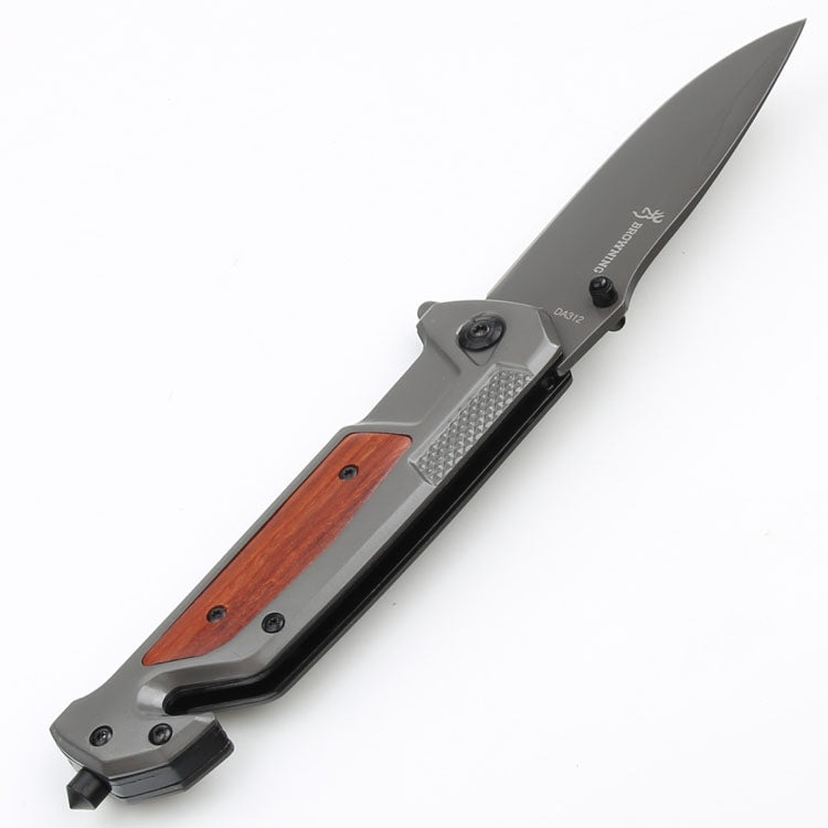 Outdoor Browning Multifunctional Camping Tactics Folding Knife Wilderness Survival Safety-defend Pocket Knives EDC Tool