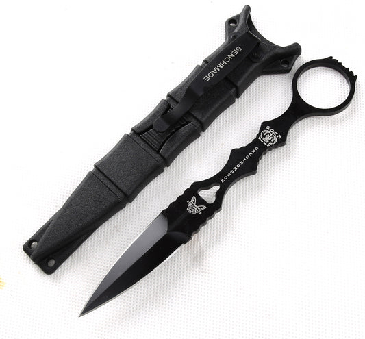 Тактический нож для кемпинга Benchmade 176 с фиксированным лезвием, карманный карманный нож для рыбалки и охоты, инструмент EDC, безопасные карманные ножи