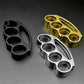 Mini Thickened Brass Knuckle Duster Defense Window Breaker Fitness Training Boxing Combat Protective Gear EDC Tool