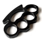 Classic Thickened-Brass Knuckle Duster Defense Window Breaker Fitness Training Boxing Combat Protective Gear EDC Tool