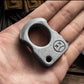 Solid Steel-Brass Knuckle Duster Defense Window Breaker Fitness Training Boxing Combat Protective Gear EDC Tool