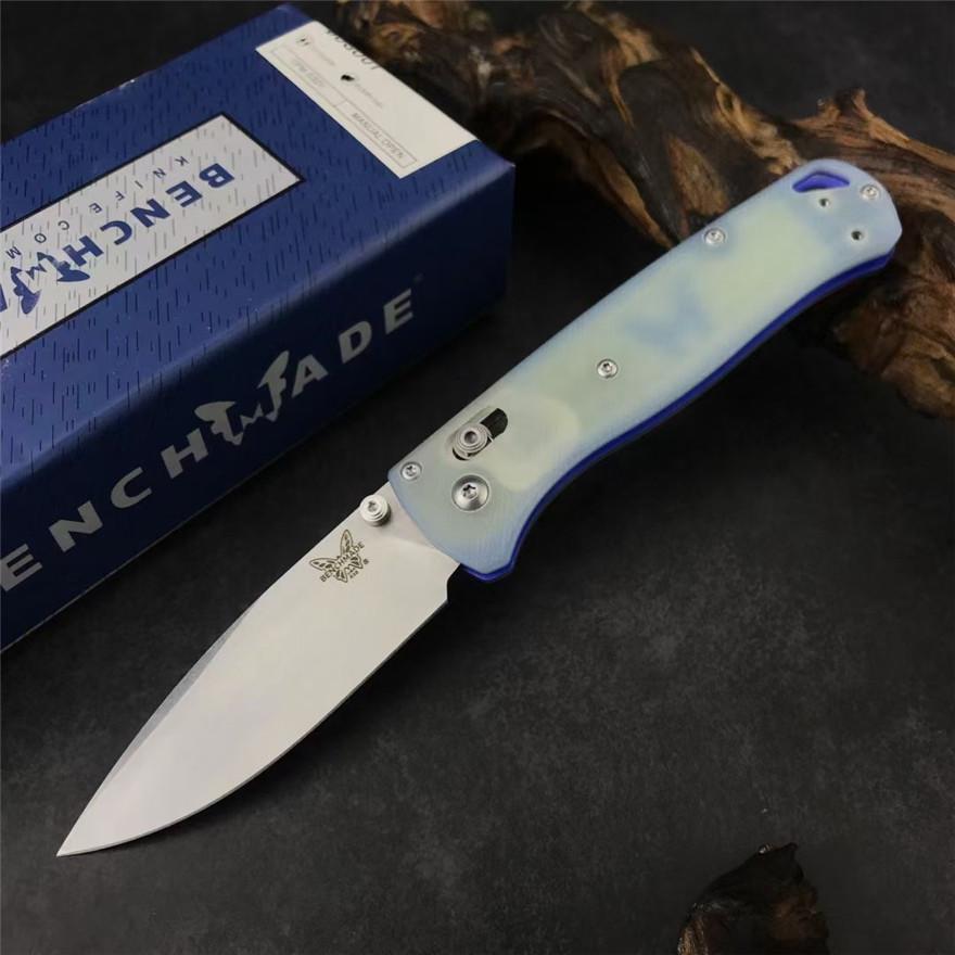 Tactical Folding Knife Benchmade 535 Bugout G10 Handles S30V Outdoor Camping Safety EDC Tool Pocket Military Knives