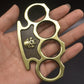 Skull-Brass Knuckle Duster Defense Outdoor Window Breaker Fitness Training Boxing Combat Protective Gear EDC Tool