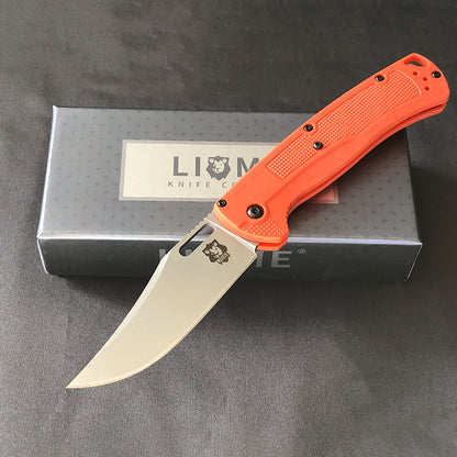 LIOME 15535 Pocket Knife Nylon Handle CPM154 Blade Tactical Folding Knives Outdoor Portable Camping Survival EDC Tool