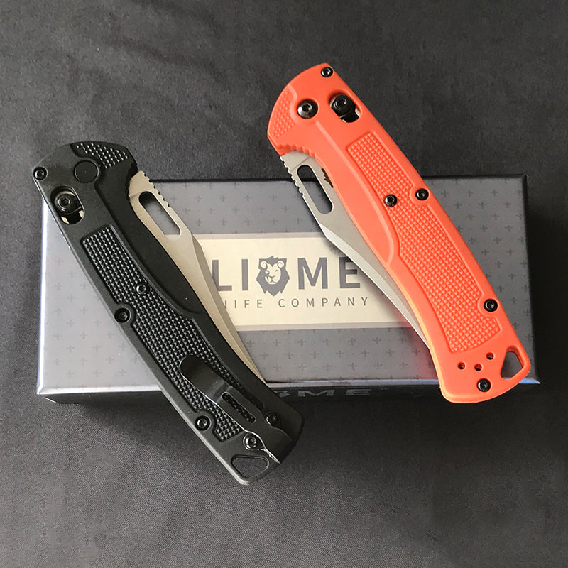 LIOME 15535 Pocket Knife Nylon Handle CPM154 Blade Tactical Folding Knives Outdoor Portable Camping Survival EDC Tool