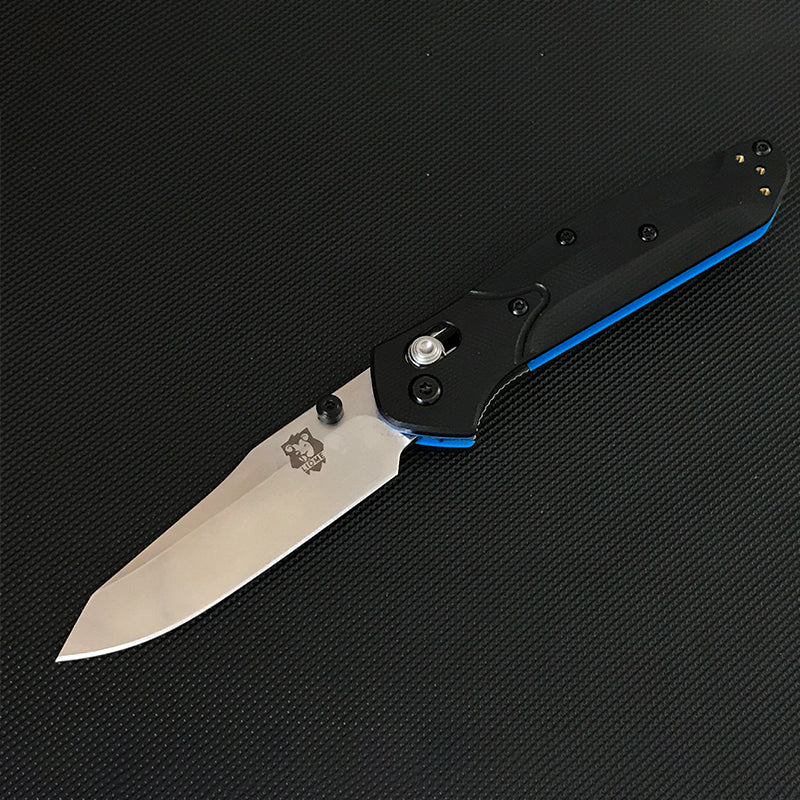 Складной нож LIOME 945 AXIS, ручка из углеродного волокна, лезвие 440C, EDC, уличные тактические защитные карманные военные ножи