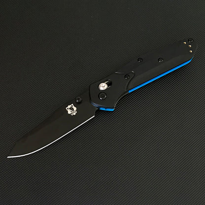 Складной нож LIOME 945 AXIS, ручка из углеродного волокна, лезвие 440C, EDC, уличные тактические защитные карманные военные ножи