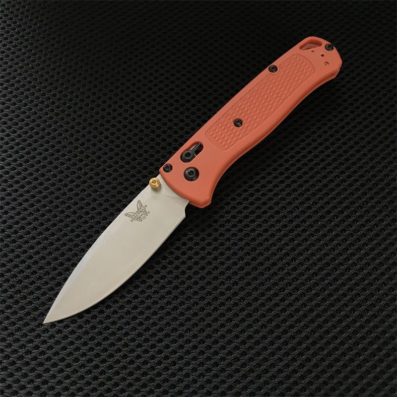 Multiple Color S30V Blade Benchmade 535 Bugout Folding Knife Fiber Handle Outdoor Safety Defense Portable Pocket Knives