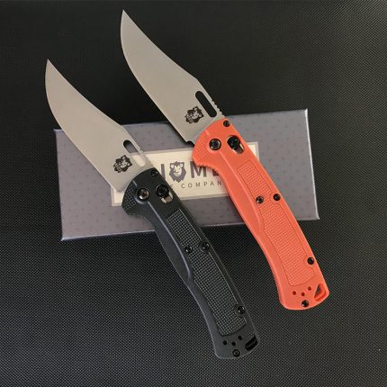 Liome 15535 Axis Folding Knife Nylon Handle Outdoor Portable Saber Camping Survival Tactical Knives Pocket EDC Tool