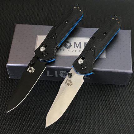 Liome 945 AXIS Folding Knife Outdoor Tactical Camping Pocket Knives Dual Color G10 Handle Lifesaving Safety Portable EDC Tool