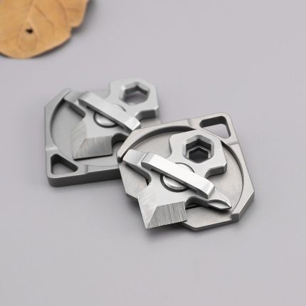 Titanium Alloy Mini Multi-function Keychain Knife